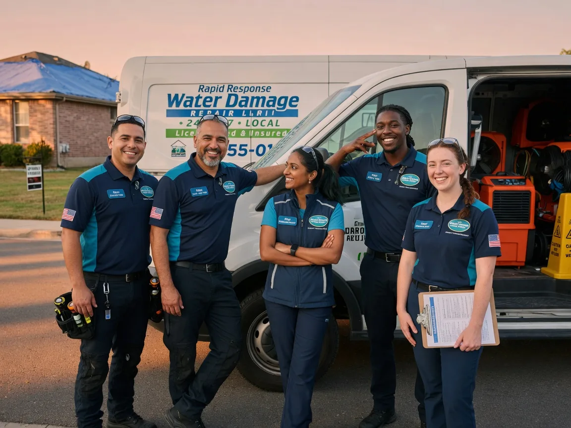 Water Damage Restoration company in De Leon, TX