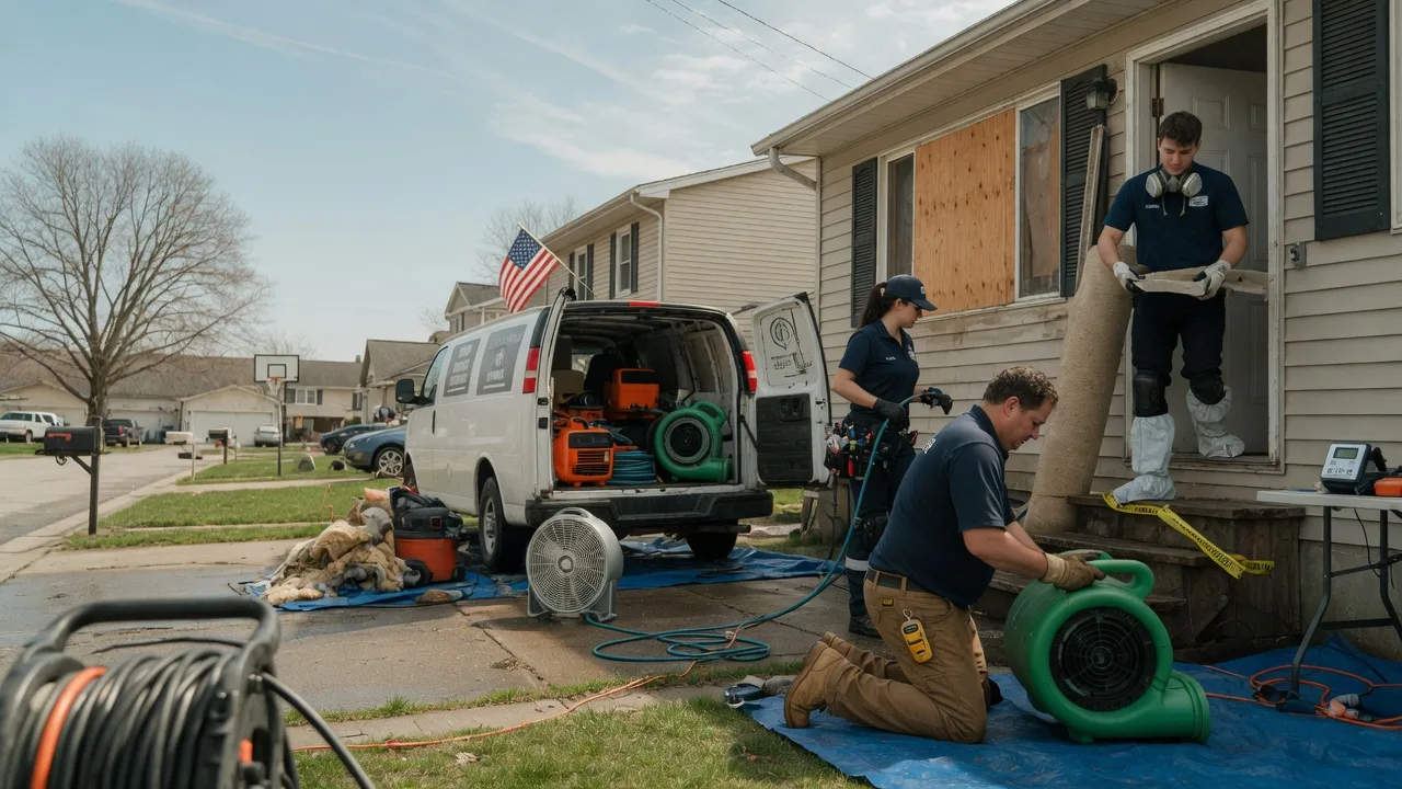Water Damage Restoration in De Leon, TX near me